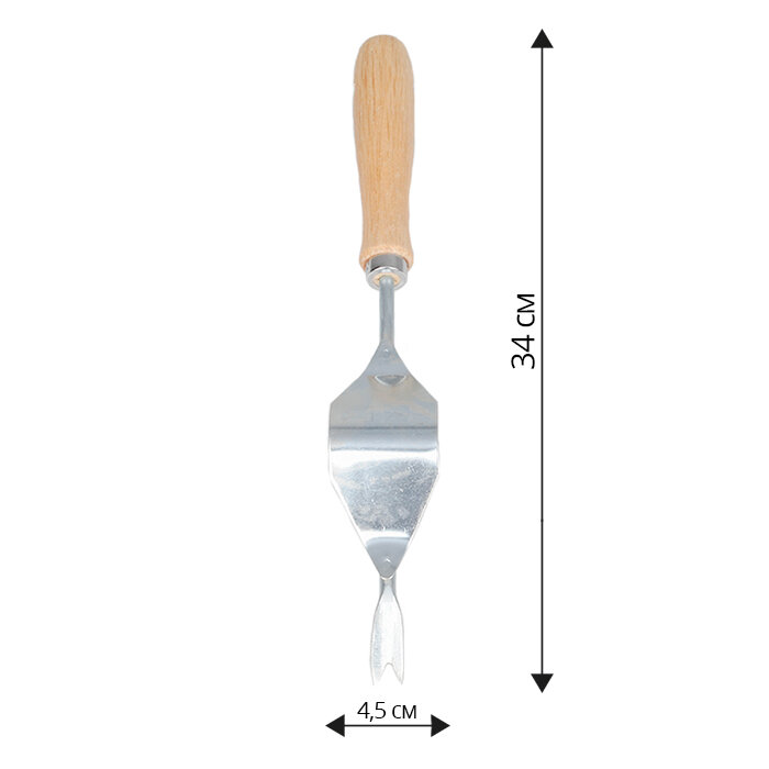 фото Корнеудалитель с деревянным черенком `Урожайная сотка` Эко