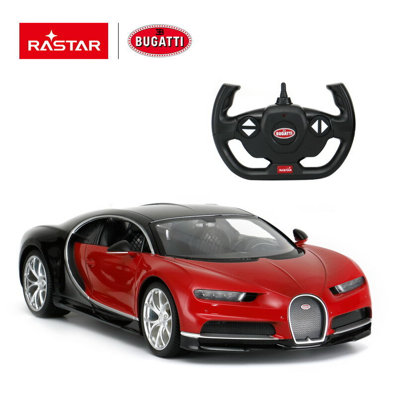 RASTAR Машина р/у 1:14 Bugatti Chiron Цвет Красный