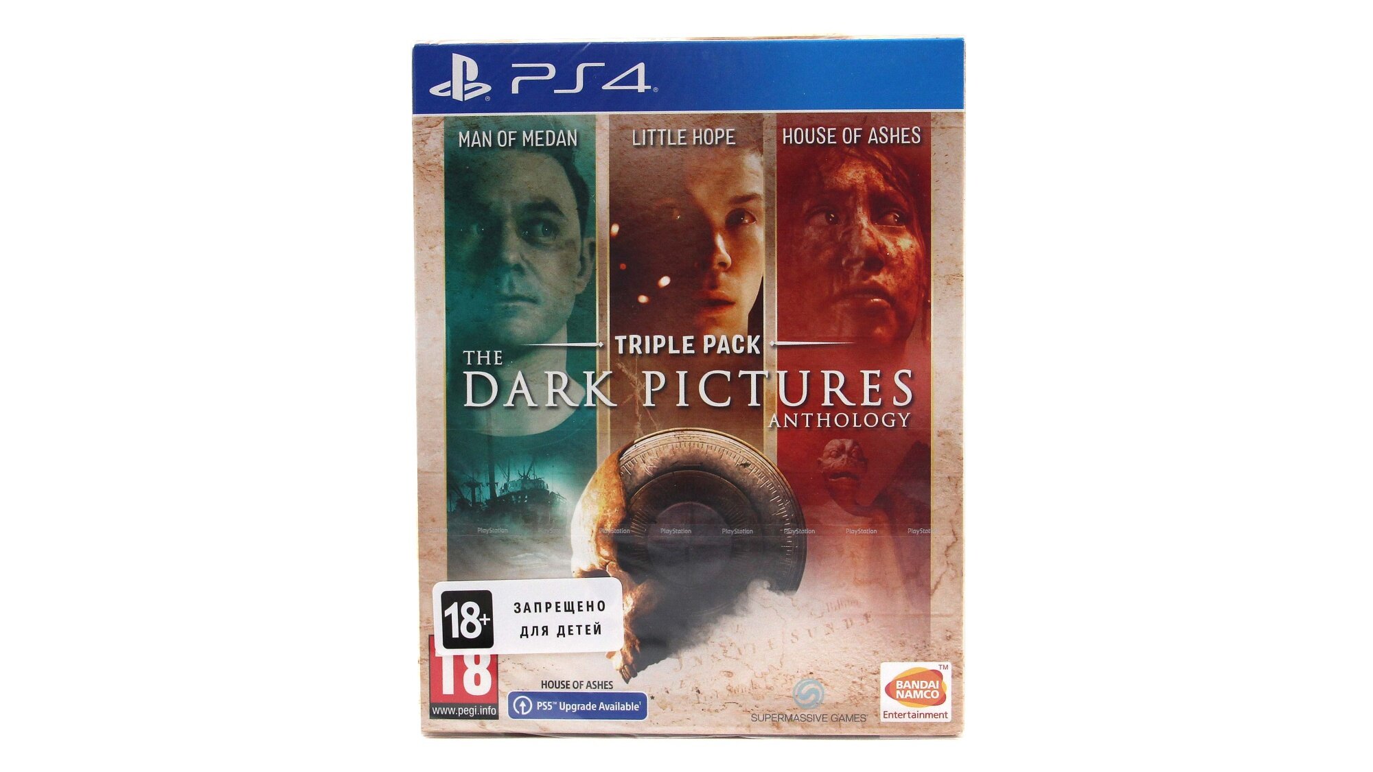 The Dark Pictures Anthology Triple Pack (PS4/PS5, Новая, Русский язык)