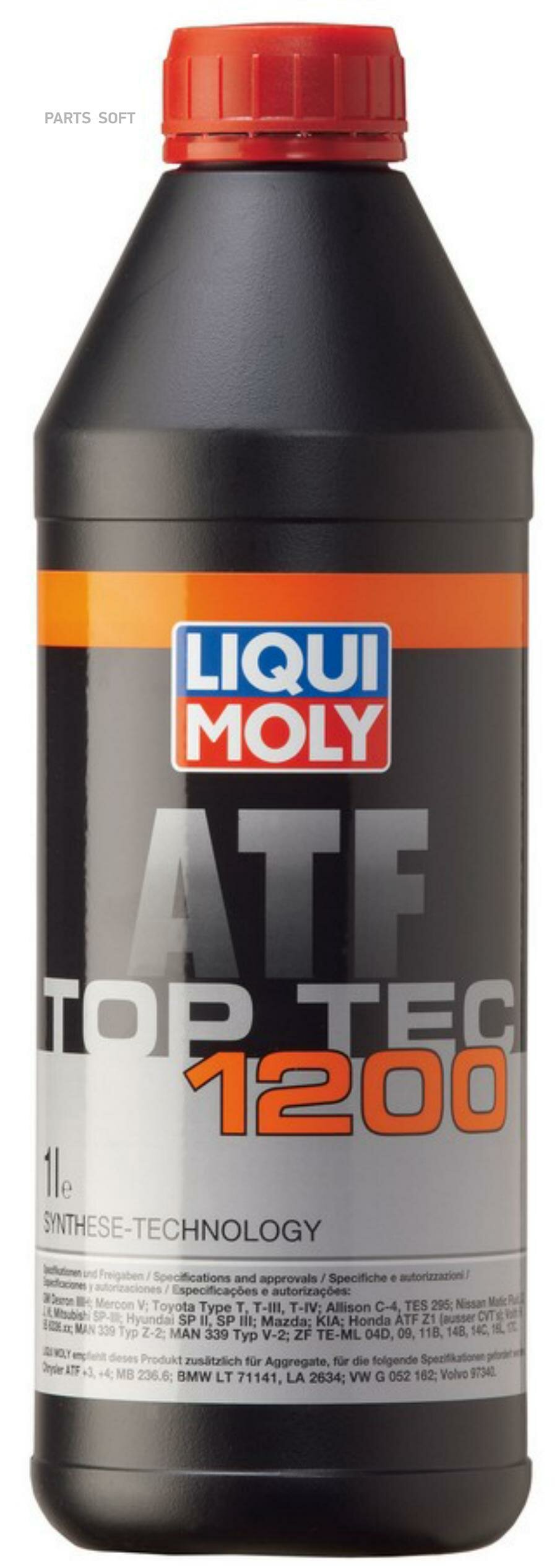 LIQUI MOLY 3681 масло для АКПП Top Tec ATF 1200 (1L)