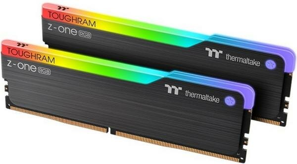 Оперативная память для компьютера 16Gb (2x8Gb) PC4-36800 4600MHz DDR4 DIMM CL19 Thermaltake TOUGHRAM Z-ONE RGB R019D408GX2-4600C19A