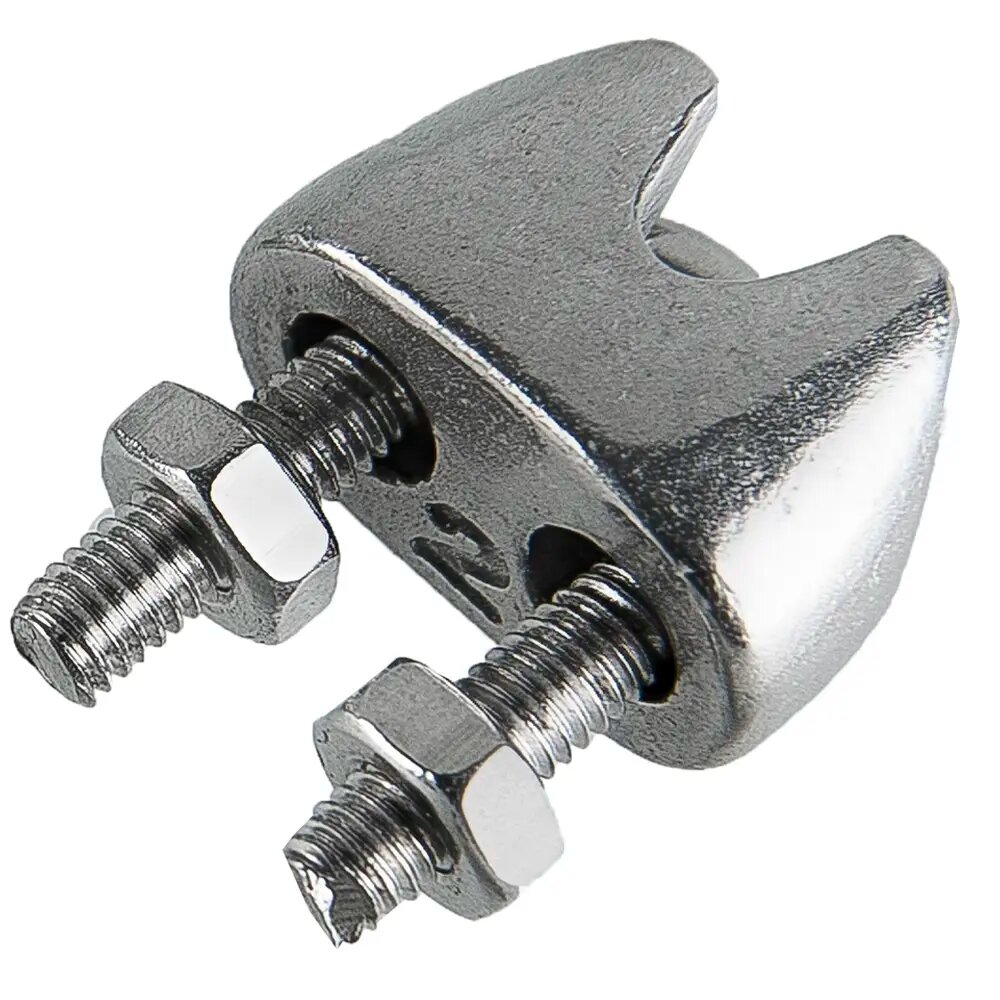 фото Зажим для троса Standers 2 мм, сталь нержавеющая, 2 шт.