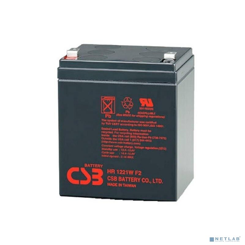 CSB батареи CSB Батарея HR1227W (12V 7,5Ah F2)