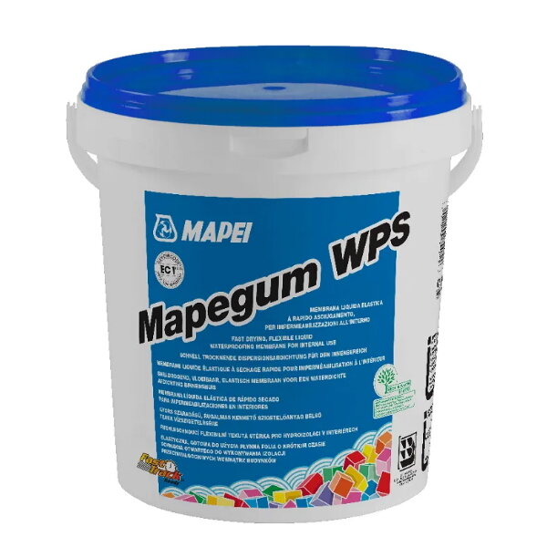 фото Mapei Mapegum WPS гидроизоляция (ведро, 5 кг)