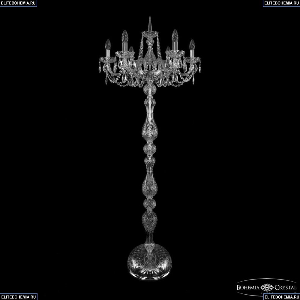Торшер Bohemia Ivele Crystal 1402 1402T1/6/195-160 Ni - фото №1