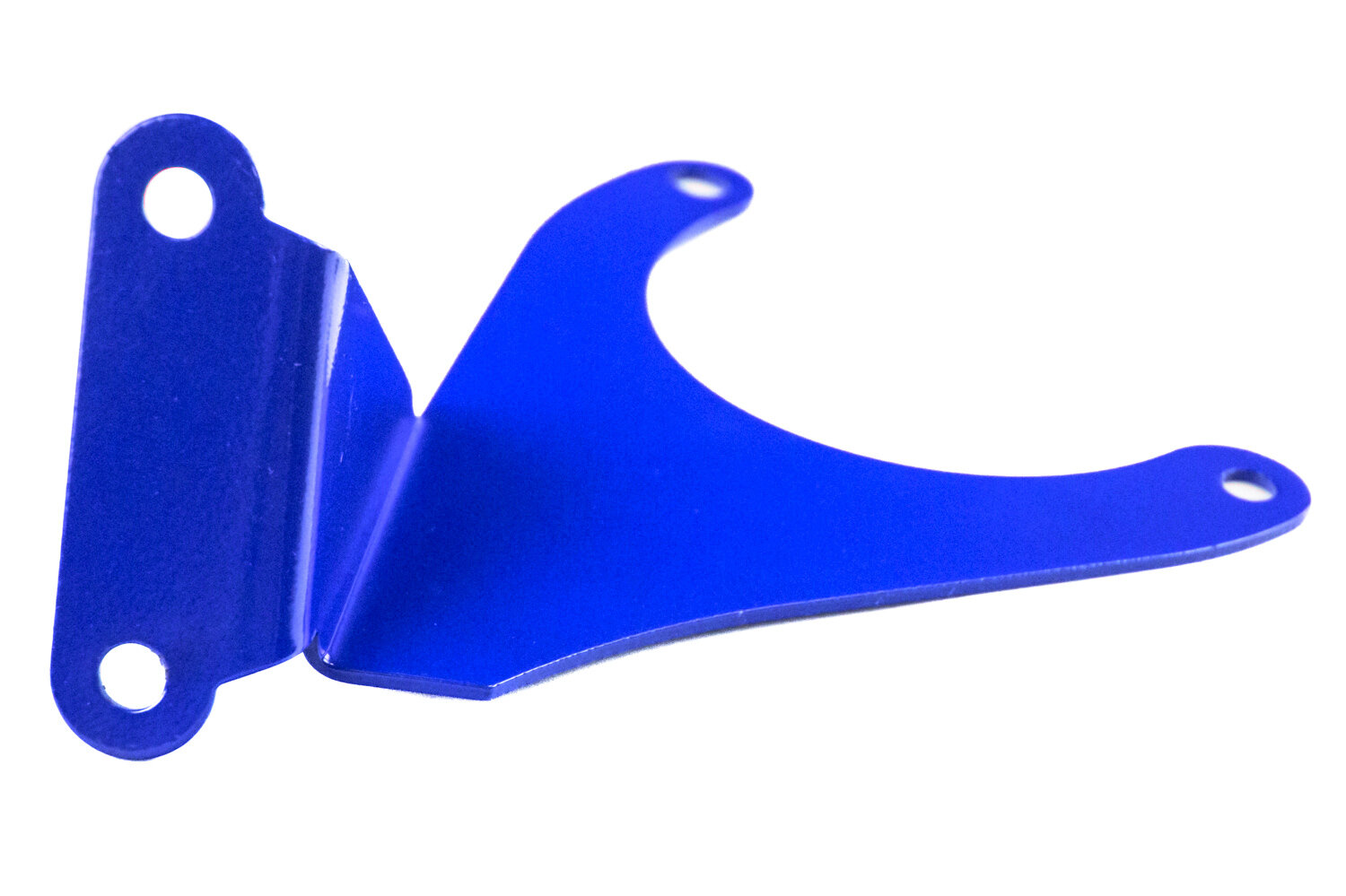 фото Синий кронштейн фильтра нулевого сопротивления Sal-Man для 16-клапанных ВАЗ 2110-2112, 2114 Супер-Авто, Лада Гранта, Калина, Приора