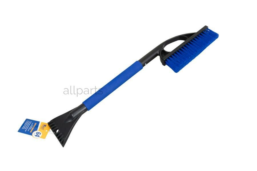KRAFT KT 830068 Щетка зимняя со скребком (64 см) синяя щетина KRAFT KT 830068