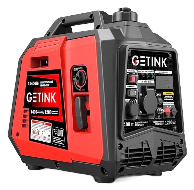 Бензиновый инвенторный генератор 1,2кВт G1400iS Getink 11013