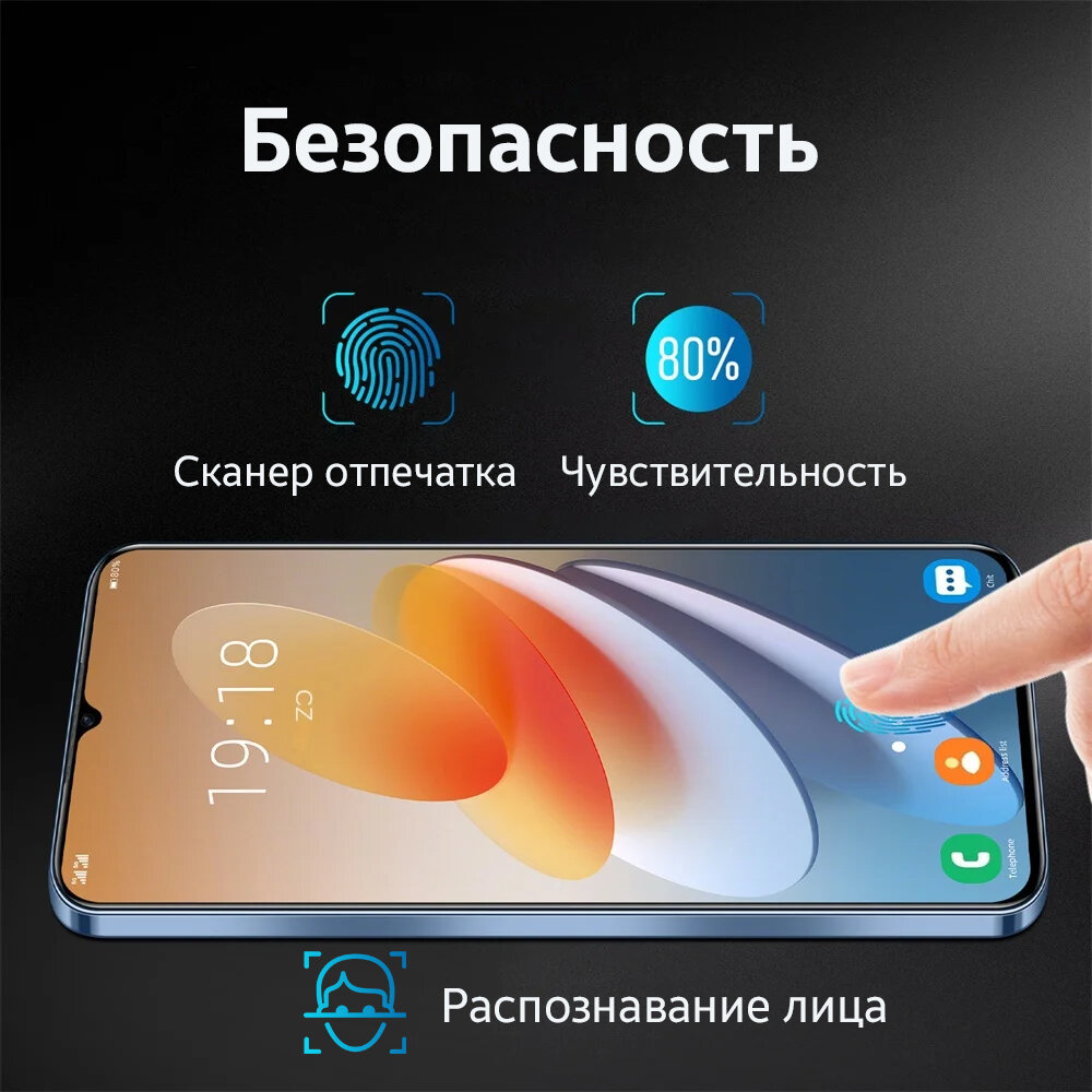 Смартфон Frbby F10 5G 4/128 ГБ 2 nano SIM черный