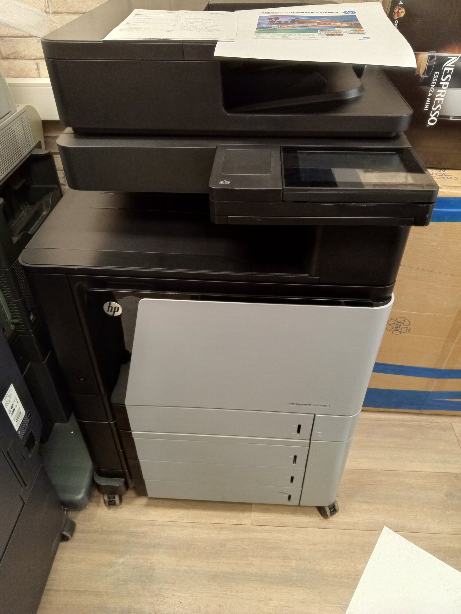 Лазерное МФУ HP Color LaserJet Enterprise M880