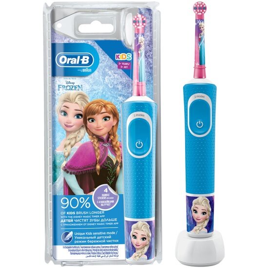 Электрическая зубная щетка Oral-B Vitality Kids Frozen D100.413.2K