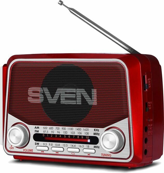 Радиоприёмник Sven SRP-525 красный