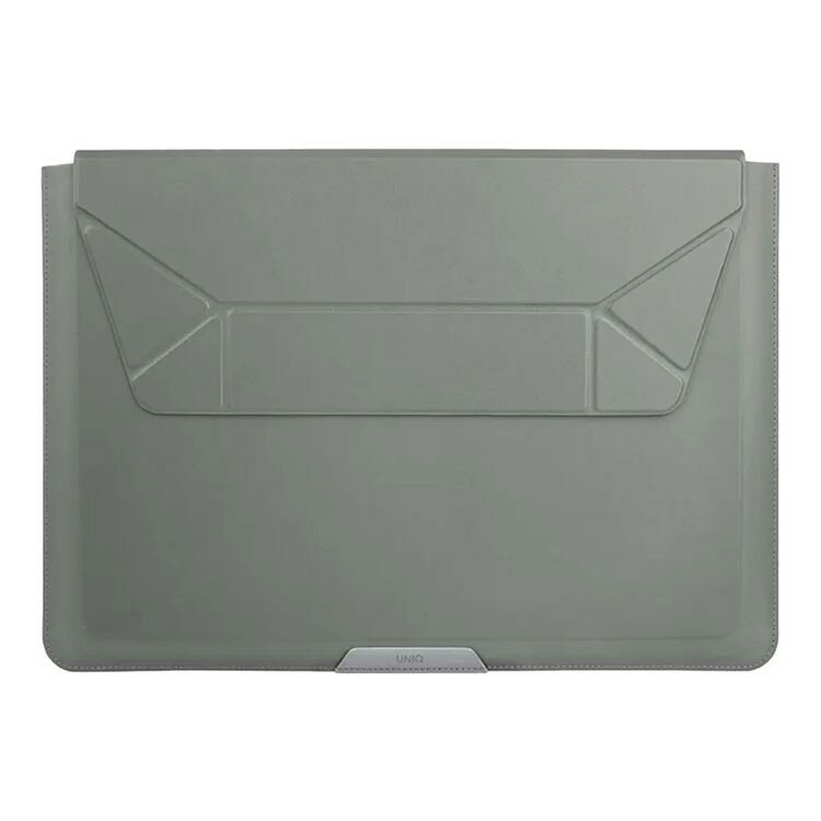 Чехол Uniq Oslo V.2 PU leather Magnetic Laptop sleeve/foldable stand для ноутбуков 14" Lichen Green