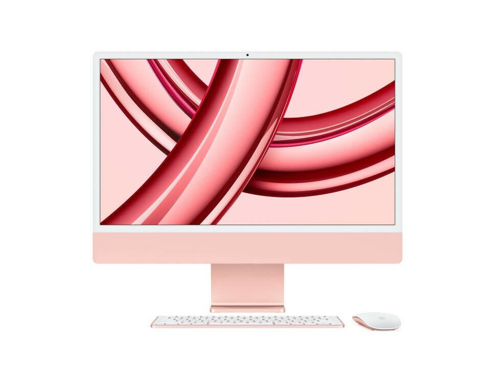 Apple iMac 24" (2023) M3 (8C CPU 8C GPU 8GB 256GB SSD) розовый