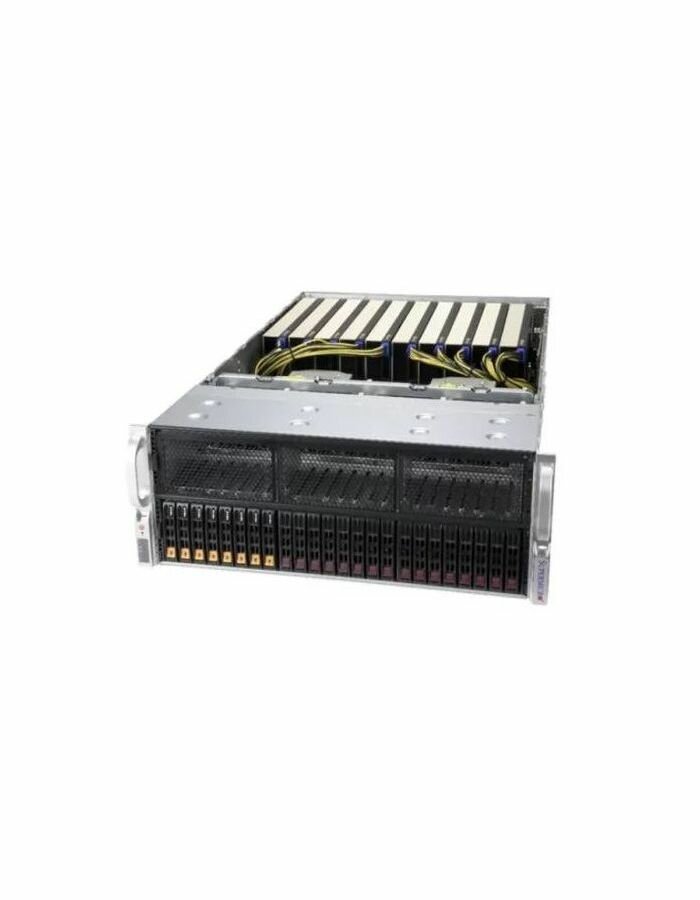 Сервер Supermicro SuperServer 420GP-TNR без процессора/без ОЗУ/без накопителей/количество отсеков 25" hot swap: 24/2000 Вт/LAN 1 Гбит/c