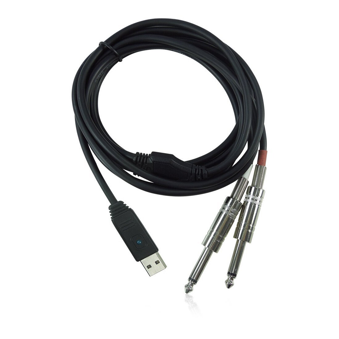 BEHRINGER LINE 2 USB - линейный стерео USB-аудиоинтерфейс (кабель) 44.1кГц и 48 кГц длина 2 м.
