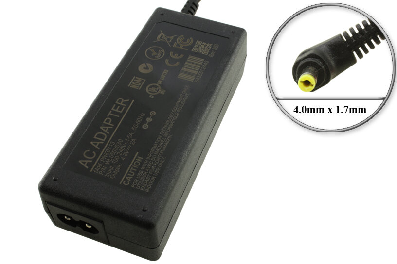 Адаптер (блок) питания 4.8V 2A 15W 4.0mm x 1.7mm (VSK0625 VSK0711 VSK0713) отд. шнур ЗУ для фотоаппарата видеокамеры Panasonic.