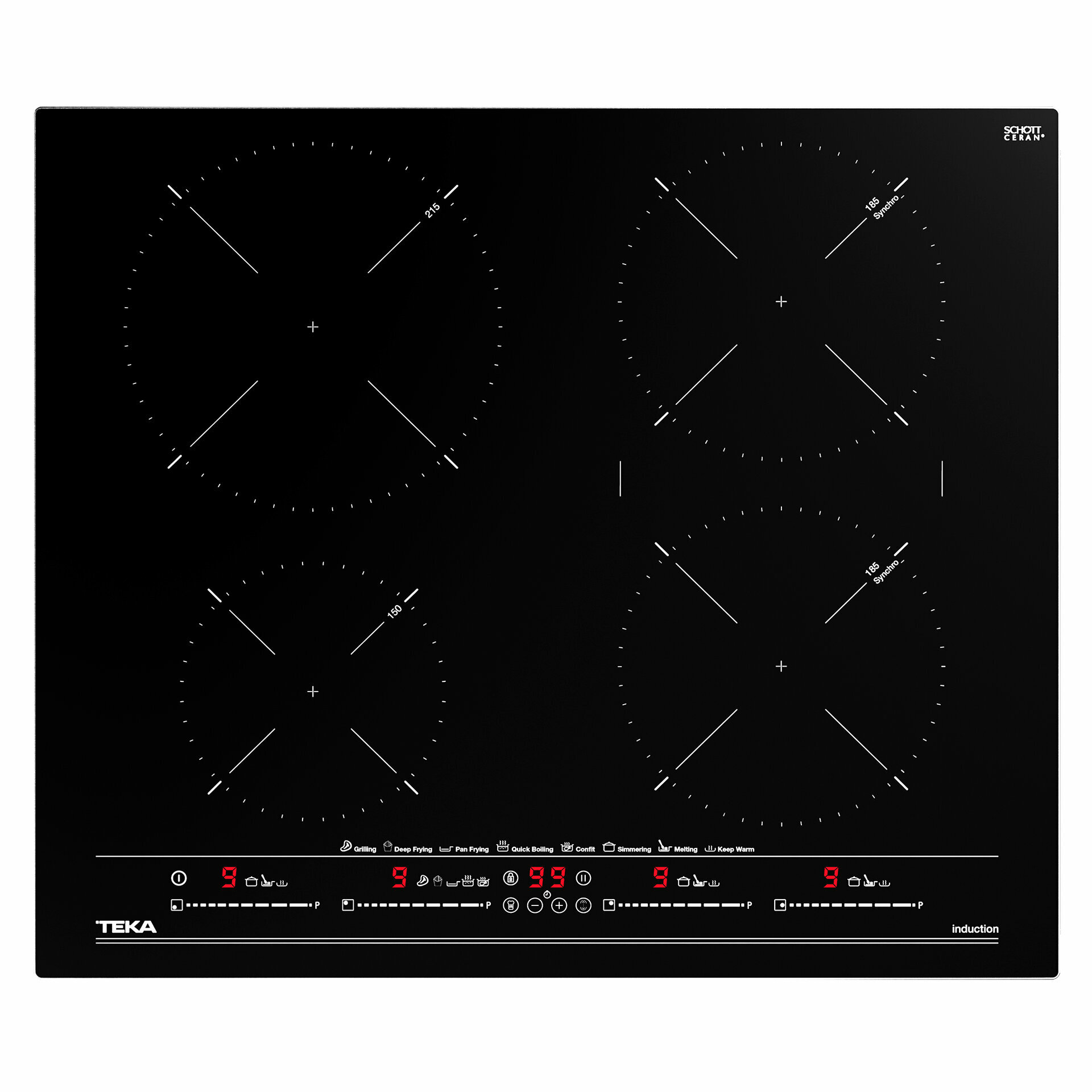 Индукционная варочная панель TEKA ITC 64630 MST BLACK