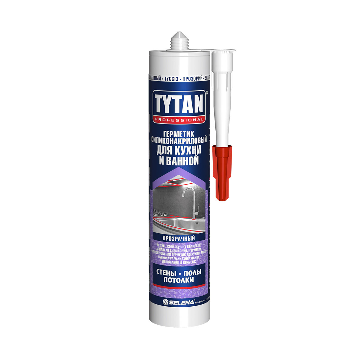 Герметик Tytan Professional для кухни и ванной