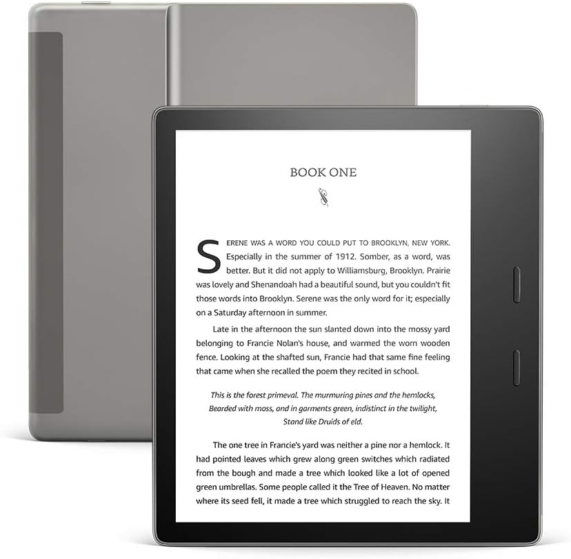 7" Электронная книга Amazon Kindle Oasis 2019 8 Gb 1448x1072 E-Ink 8 ГБ Graphite (без рекламы)