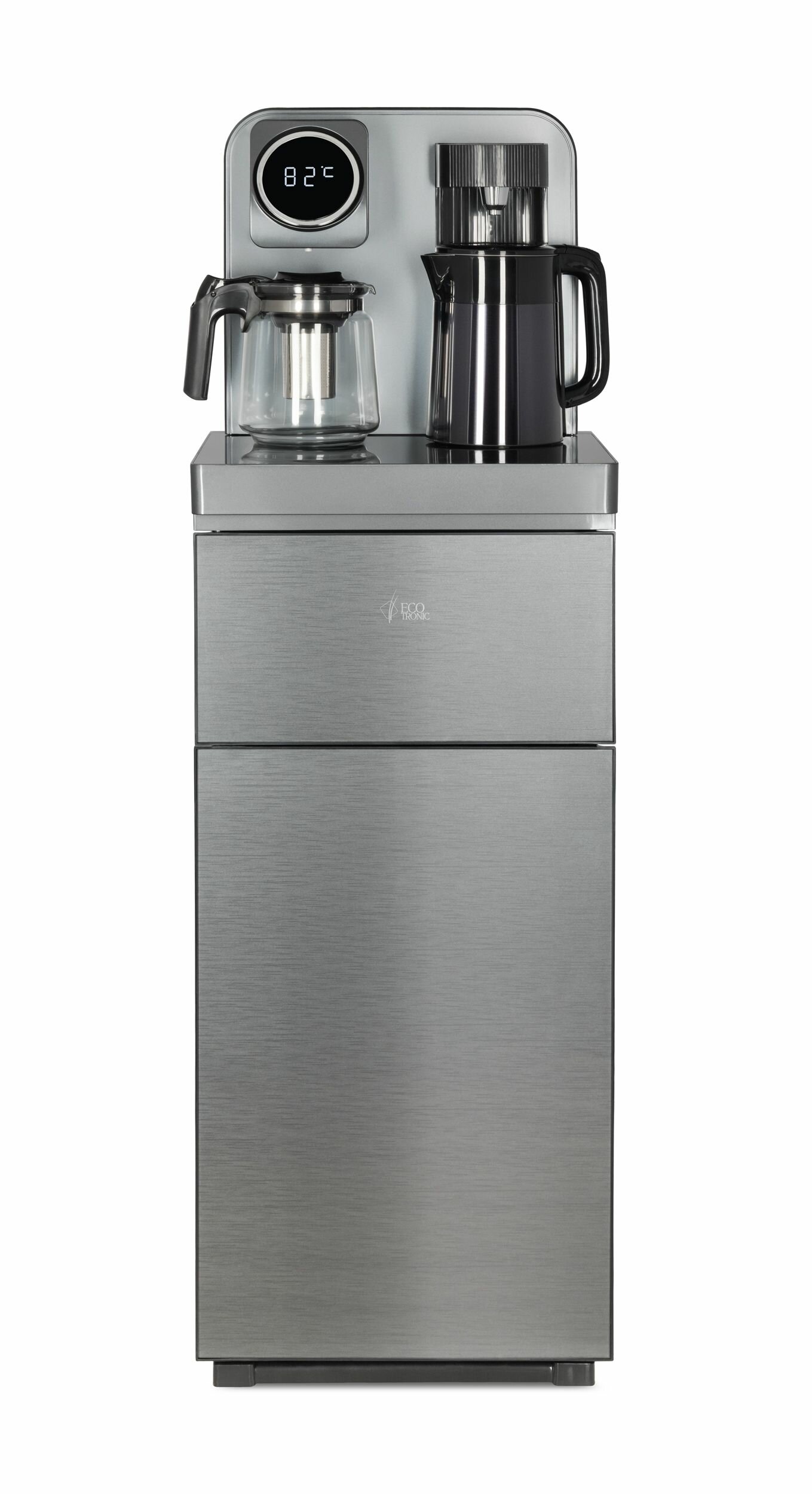 Кулер с чайным столиком Тиабар Ecotronic TB20-LNR grey