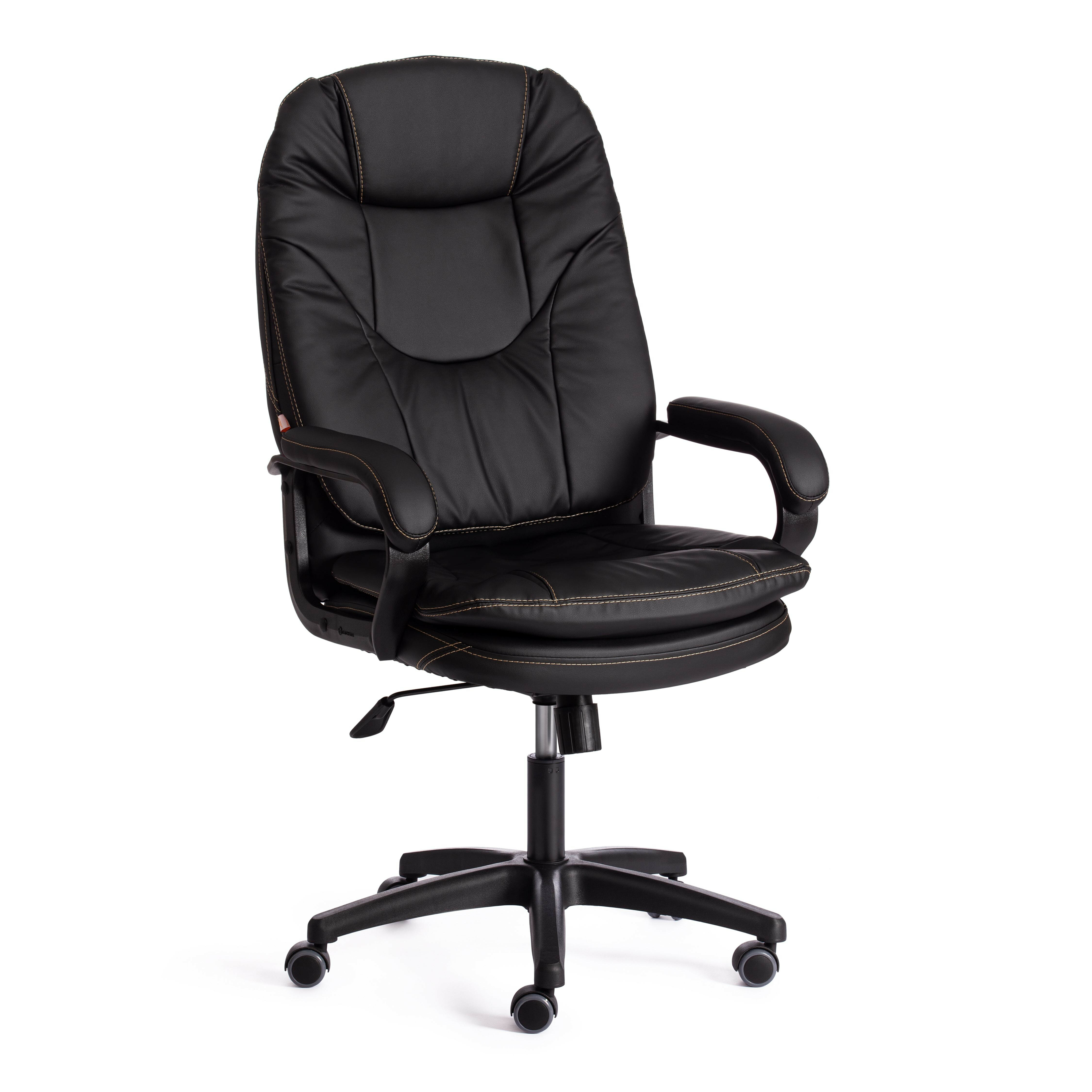 Кресло TetChair Comfort LT (22) кож/зам, черный, 36-6