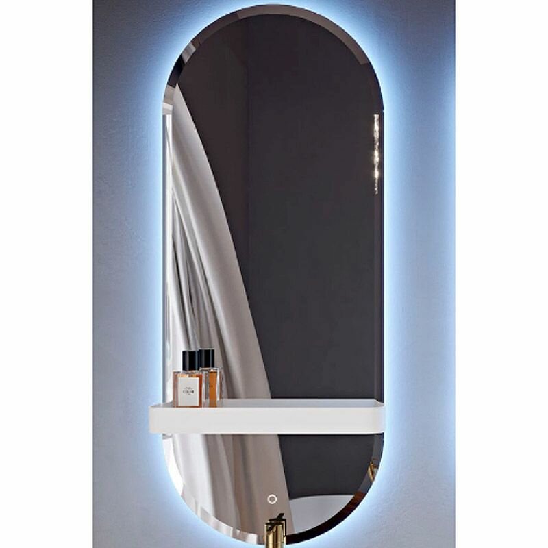 Зеркало Cezares со встроенной LED подсветкой 45095 45x110x3 - фотография № 1