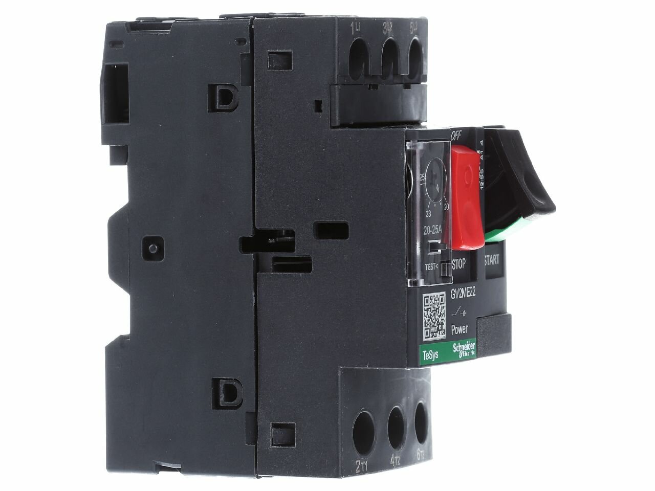 GV2ME22 автоматический выключатель с комбинированным расцепителем 20-25А Schneider Electric - фото №2