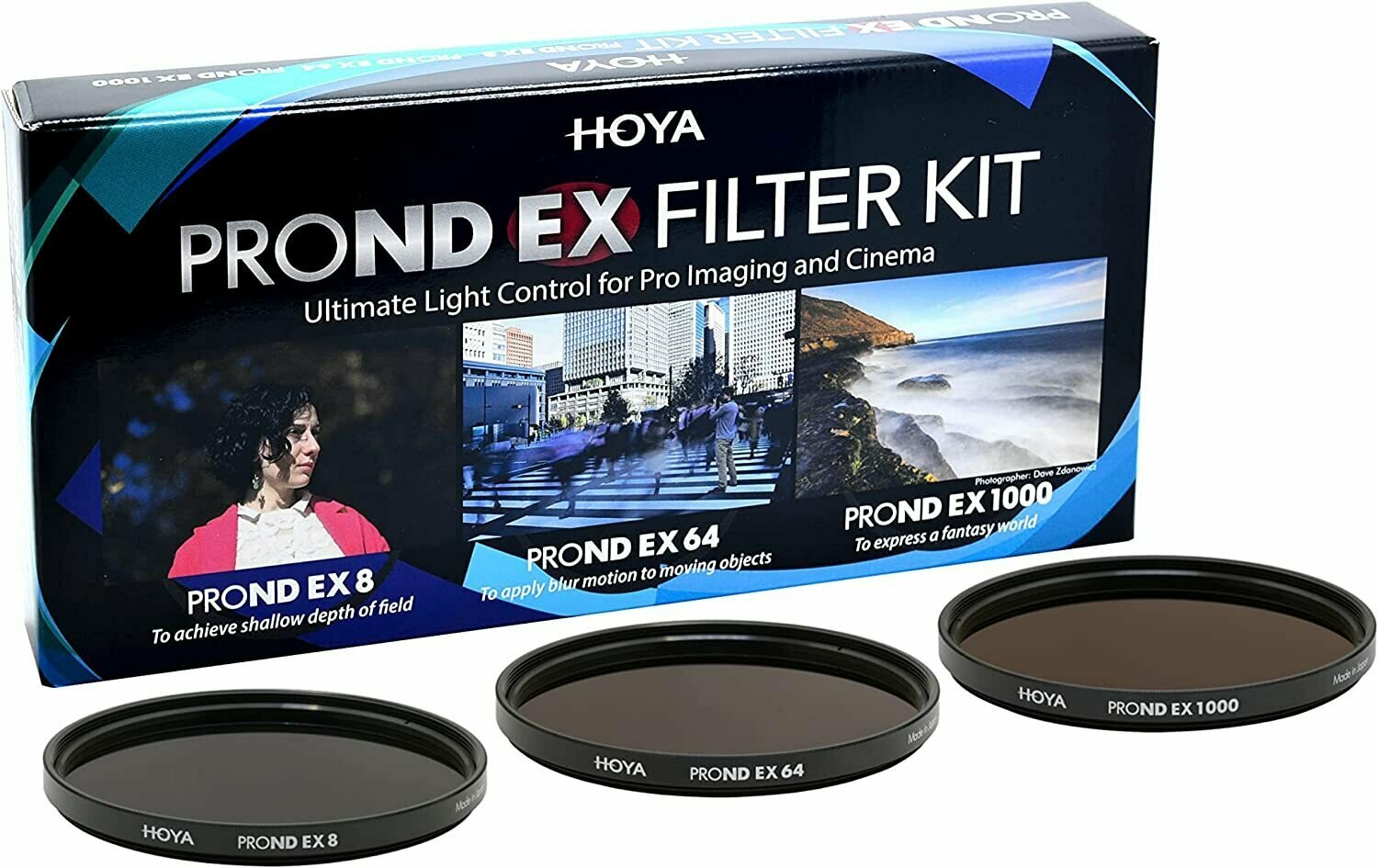 Светофильтр Hoya PRO ND EX FILTER KIT 8/64/1000 комплект 67mm