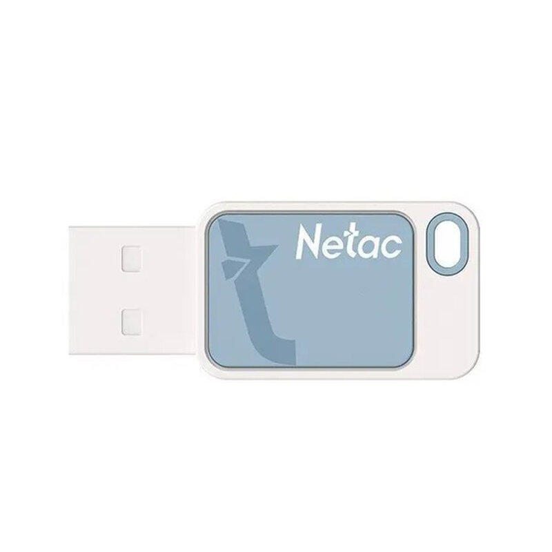 Накопитель USB 2.0 64Гб Netac UA31 (NT03UA31N-064G-20BL) голубой