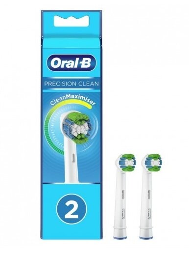 Насадка для электрической зубной щетки Oral-B Precision Clean CleanMaximizer, 2шт (eb20rb-2) .