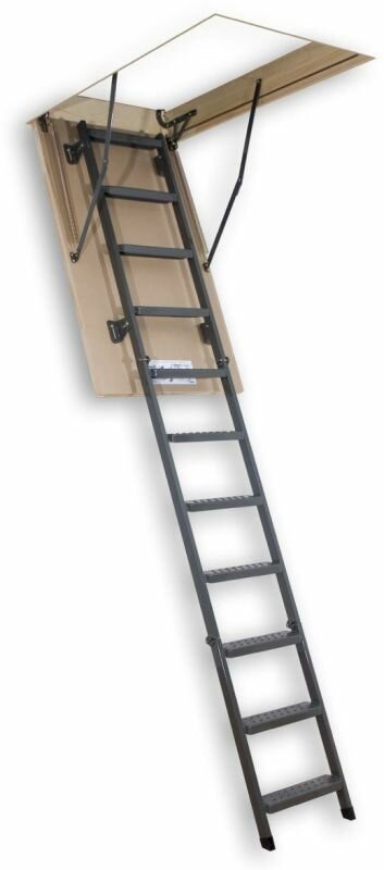 Чердачная лестница Fakro LMS Metall 700*1400*3050 (70*140 см) - фотография № 1