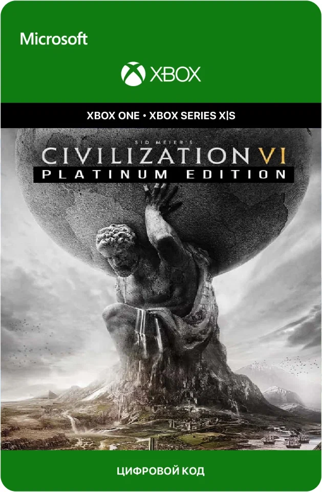 Игра Sid Meier’s Civilization VI Platinum Edition для Xbox One/Series X|S многоязычная  электронный ключ Аргентина