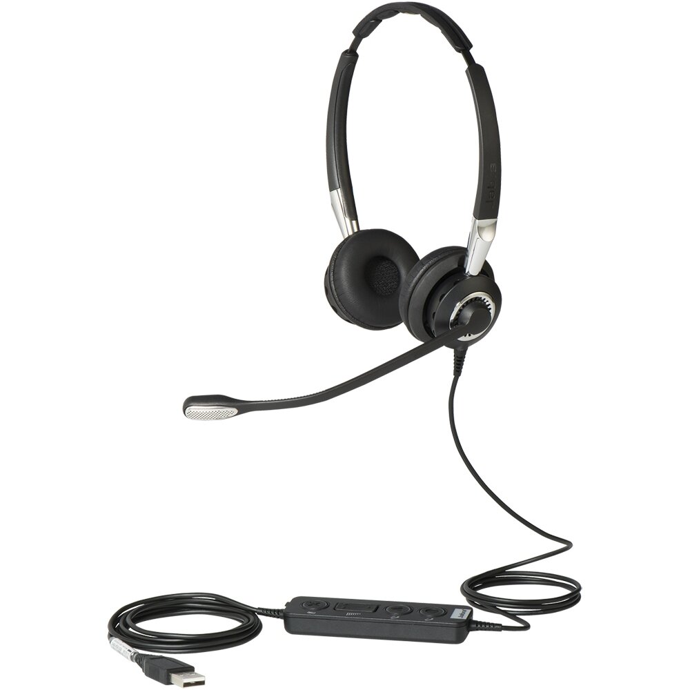 Проводная гарнитура Jabra BIZ 2400 II DUO USB 2499-829-309