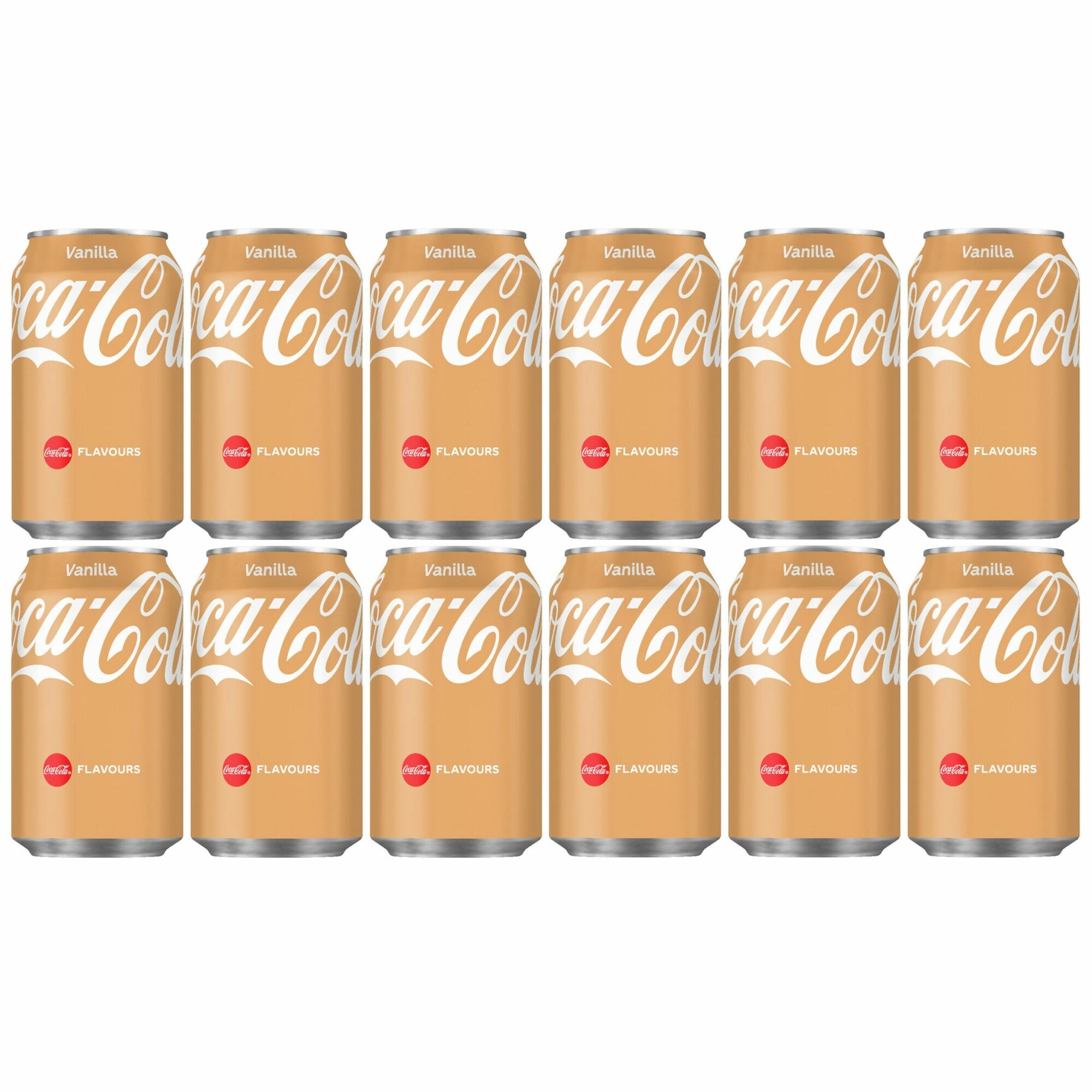 Газированный напиток Coca-Cola Vanilla со вкусом ванили (США), 355 мл (12 шт)
