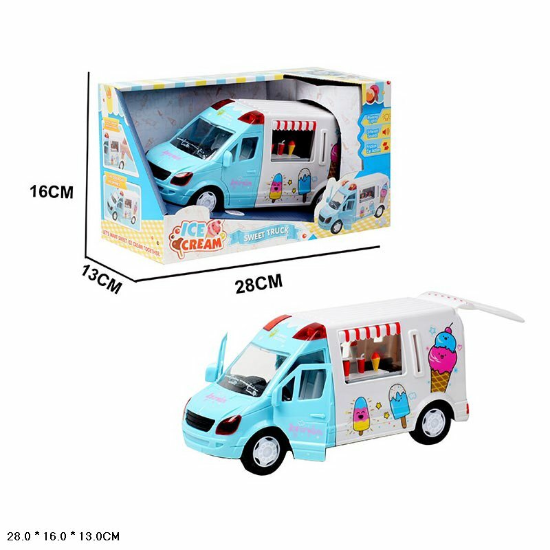 Машинка "Фургон с мороженым" NO MARK RFG1650/DT