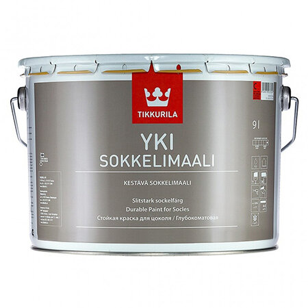 Краска акриловая Tikkurila Yki Sokkelimaali для цоколя
