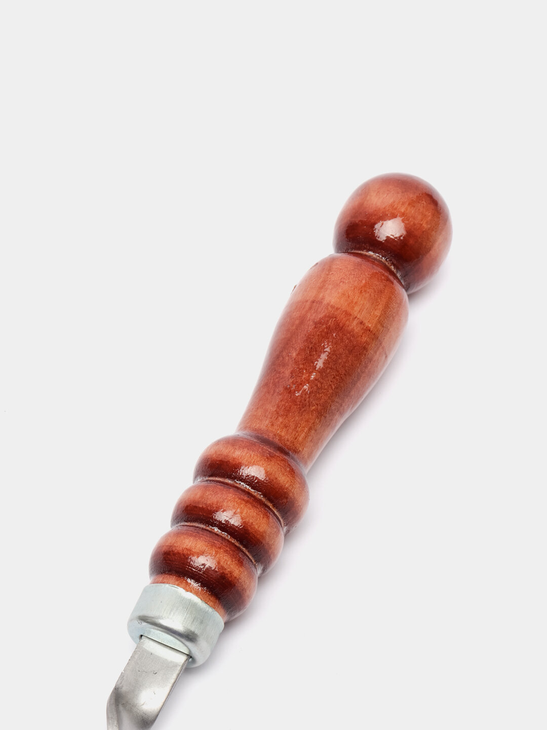 Кочерга 64 см. с деревянной ручкой Биг Шашлык - фотография № 4