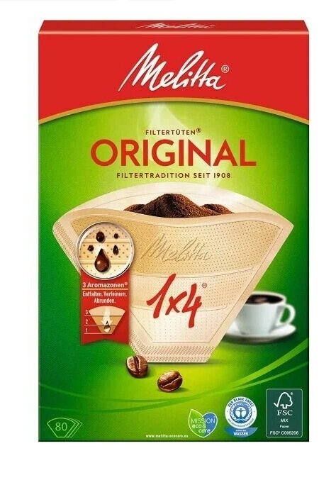 Фильтр для кофеварок Melitta 1X4/80