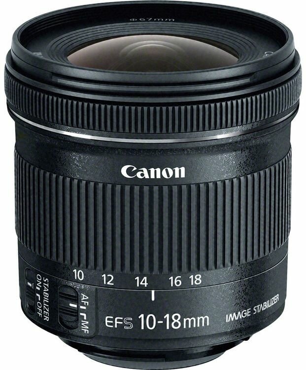 Объектив Canon EF-S 10-18mm f/4.5–5.6 IS STM