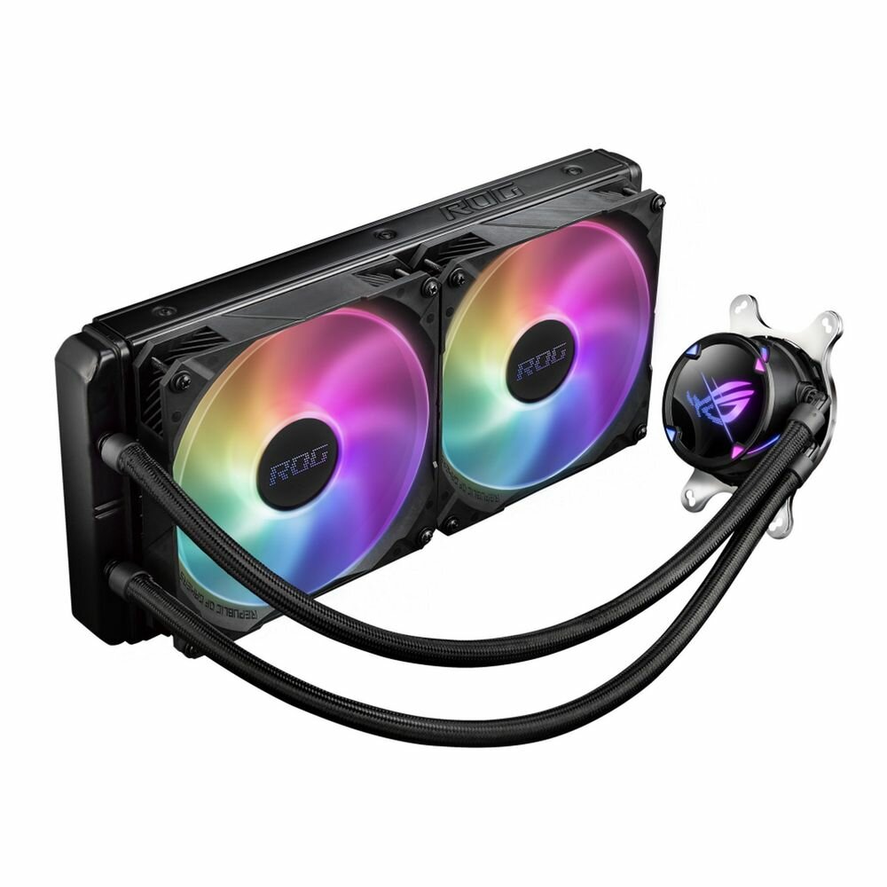 ASUS Жидкостная система охлаждения ASUS ROG STRIX LC II 280 ARGB/AIO COOLER,SIGRID,ARGB,AURA 90RC00C1-M0UAY1 ROG STRIX LC II 280 ARGB