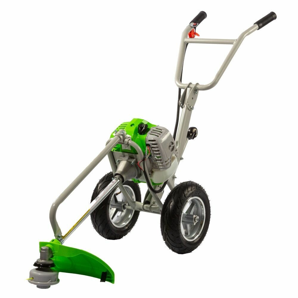 фото Триммер бензиновый на колесах REDVERG RD-GB252W