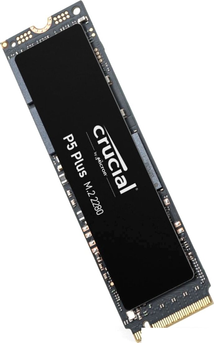 Накопитель SSD M.2 2280 Crucial P5 Plus 1TB PCIe 4.0 x4 NVMe 3D TLC 6600/5000MB/s IOPs 630K/700K MTBF 2M 600TBW - фото №2