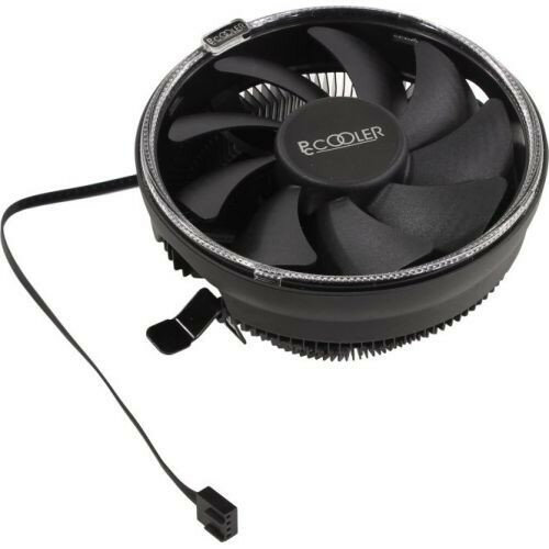 PCCooler E126M B Кулер S775/115X/AM2/2+/AM3/3+/AM4/FM1/FM2/2+ (TDP 92W вент-р 120мм с PWM Blue LED FAN 1000-1800RPM 26.5dBa) Retail Color Box