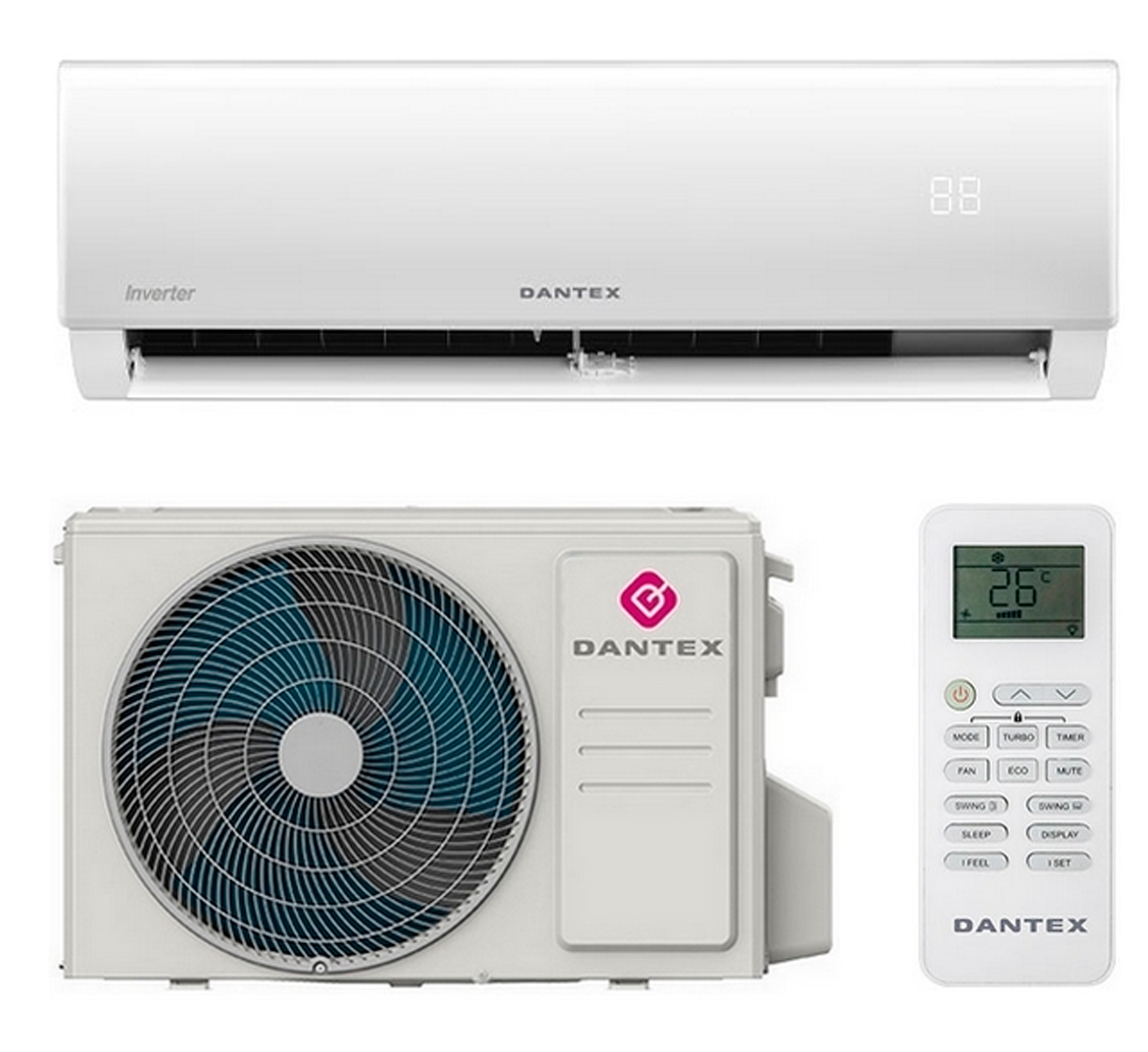 фото Настенная сплит-система Dantex RK-09SDMI/RK-09SDMIE