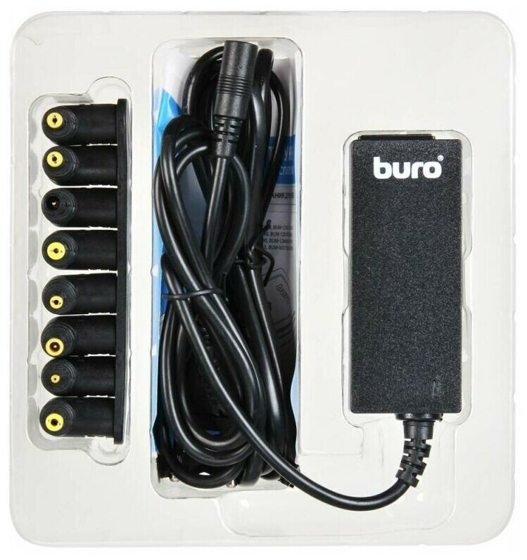 Адаптер сетевой для ноутбука Buro - фото №3