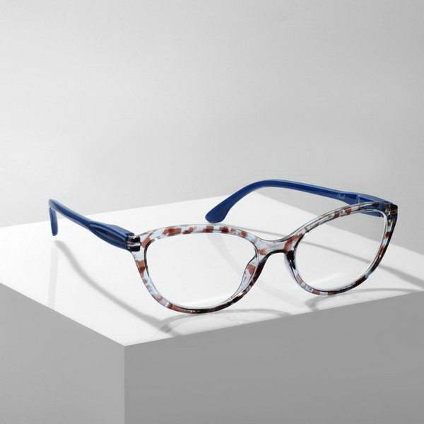 Готовые очки GA0045 (Цвет: C1 коричневый принт; диоптрия:-25; тонировка: Нет) 10229537