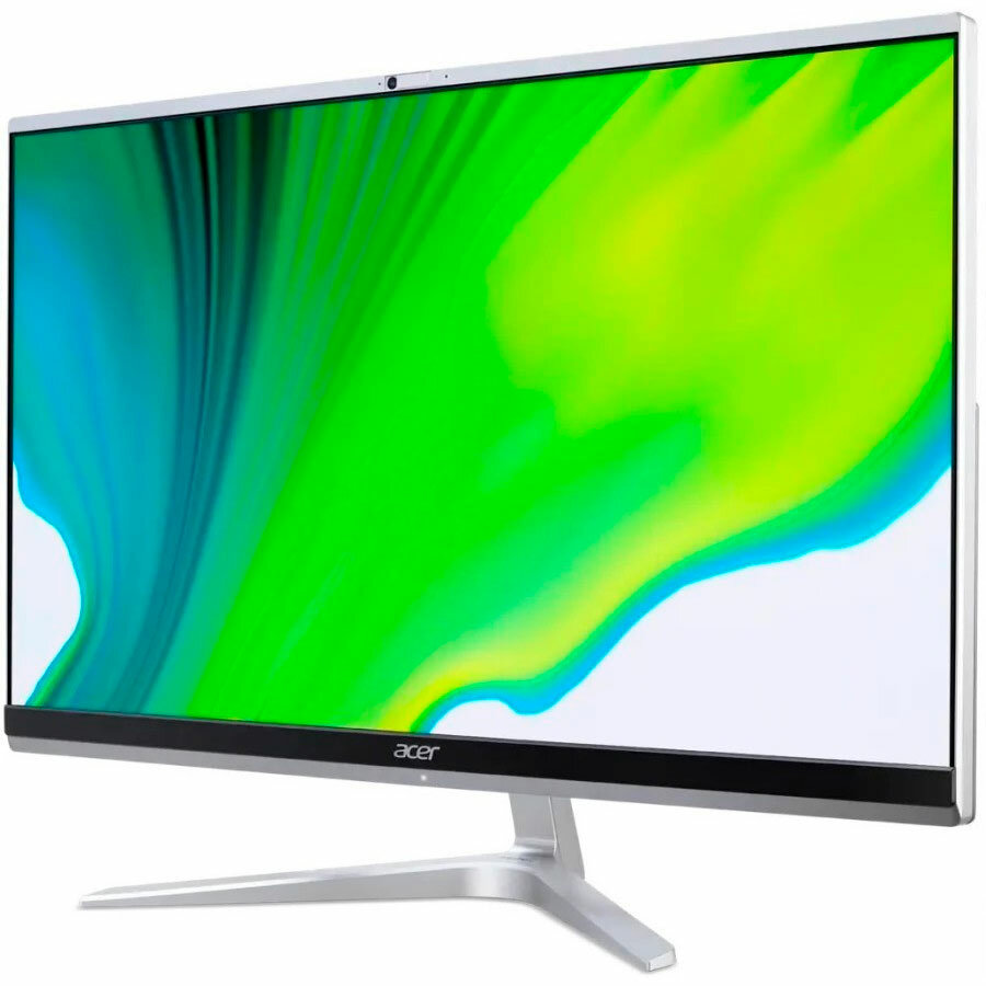 Моноблок ACER Aspire C24-1650, 23.8", Intel Core i5 1135G7, 8ГБ, 256ГБ SSD, Intel Iris Xe, Endless, серебристый [dq.bfser.003] - фото №2
