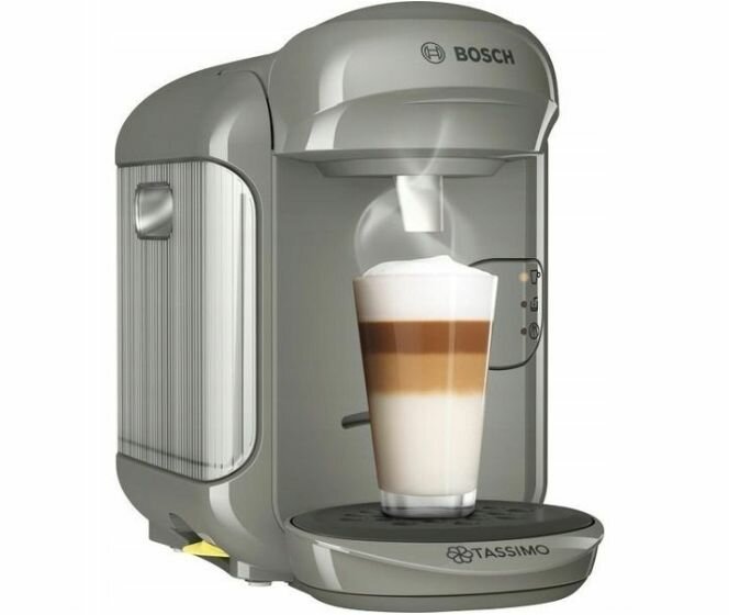 Капсульная кофемашина Bosch Tassimo Vivy 2 TAS1406 1300 Вт, серый - фотография № 1