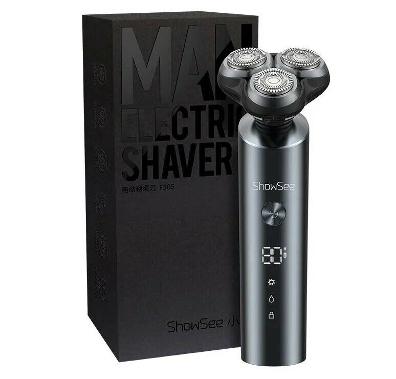 Электробритва Xiaomi Showsee Electric Shaver Grey (F305-GY) - фото №7